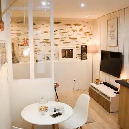 Urbain Ancienne Ecurie Au Centre Et Parking Ναντ